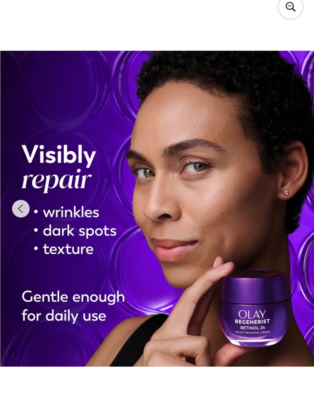OLAY Regenerist Retinol24 Night Moisturizer (1.69 fl oz/50 ml) - Picture 7 of 11